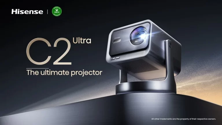 Hisense Unveils Cutting-Edge C2 Ultra Mini Laser Projector for Gamers