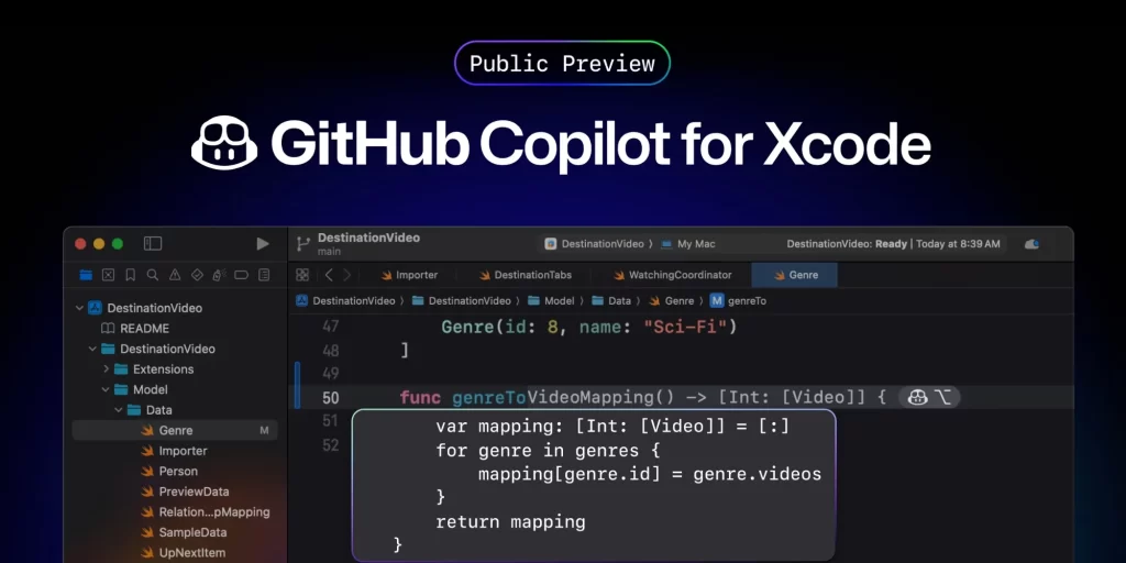 GitHub Copilot Launches Preview for Xcode, Revolutionizing Apple Development