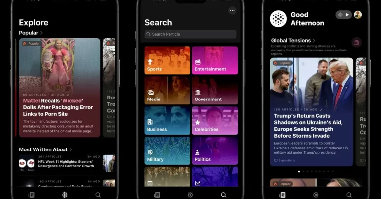New Particle App Uses AI to Transform News Consumption with In-Depth Summaries