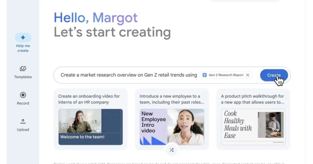 Google Launches Gemini AI-Powered Vids For Effortless Video Presentations