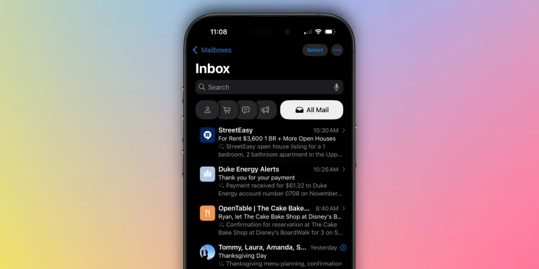Apple’s iOS 18.2 Mail App: Promising Features But Categorization Falls Short