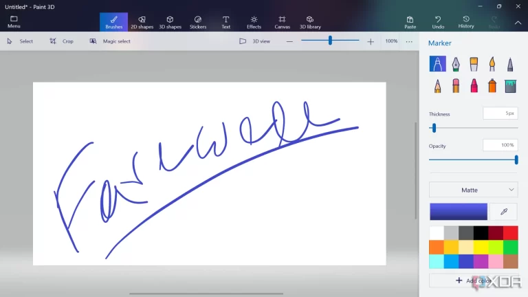 Microsoft Bid Farewell To Paint 3D: Download It Before It’s Too Late