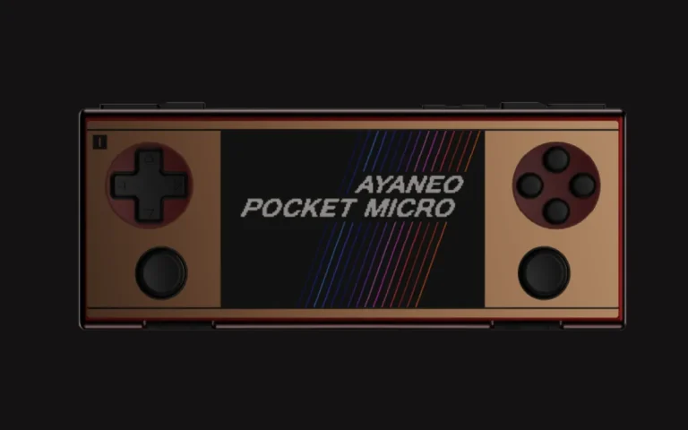 Ayaneo Launches Pocket Micro Retro Gold Limited Edition: A Stylish Gaming Powerhouse