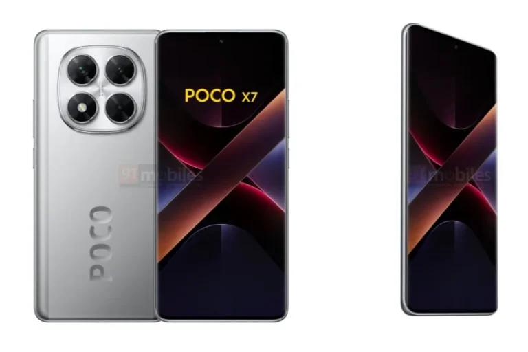 Poco X7 and X7 Pro Images Leaked, Revealing Bold New Designs Before Launch