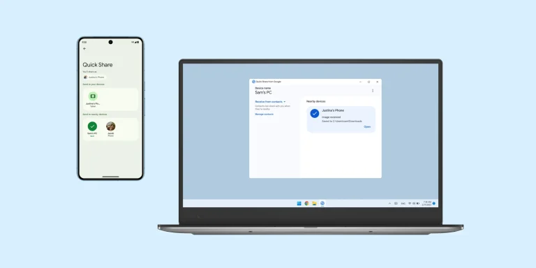 Google Enhances Windows Quick Share App With New Visibility Features