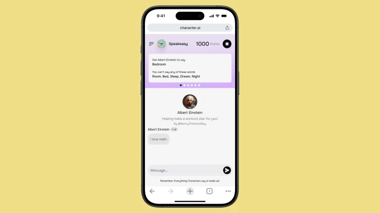 Character AI tests games to boost engagement on its platform
