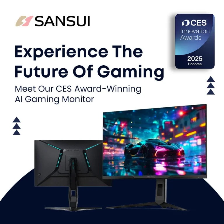 Sansui Expands OLED Lineup with New Sizes and Features at CES 2025