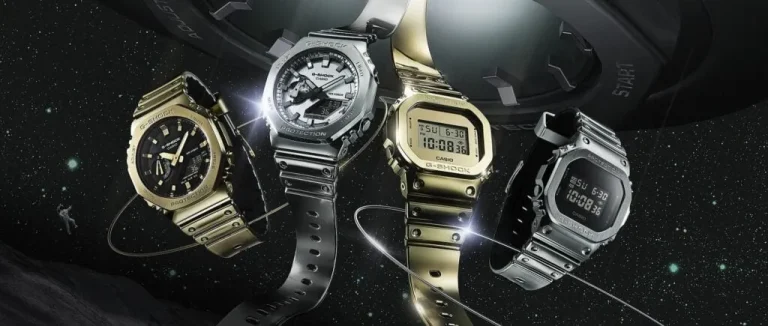 G-shock fine metallic series watches launched with stylish designs and durability