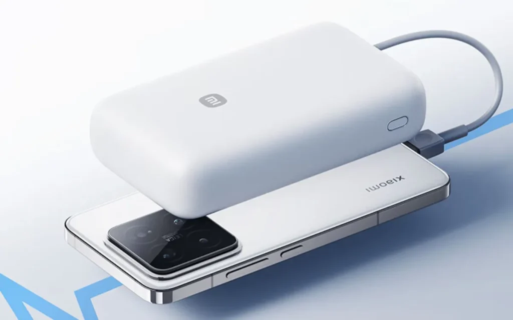 Xiaomi Unveils Powerful 20,000mAh Power Bank With Built-In Cable for $18