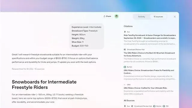 OpenAI expands Deep Research to all paying ChatGPT users with new features