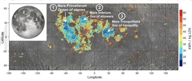 Turning the Moon into a fuel depot takes significant power