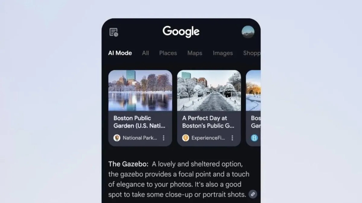 Google enhances search results with revolutionary AI features