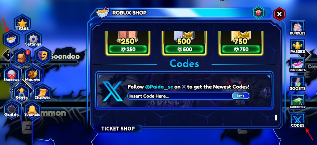 redeem arise crossover codes